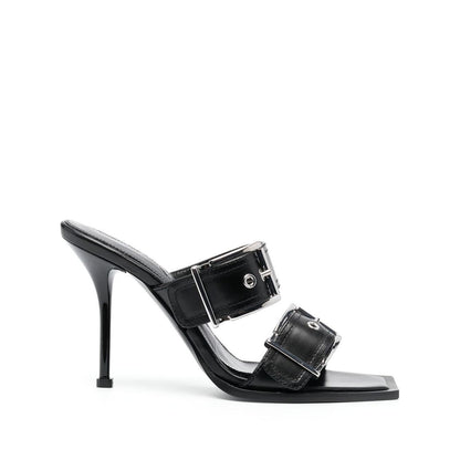 Alexander McQueen 100mm Buckled Leather Sandals Sandals