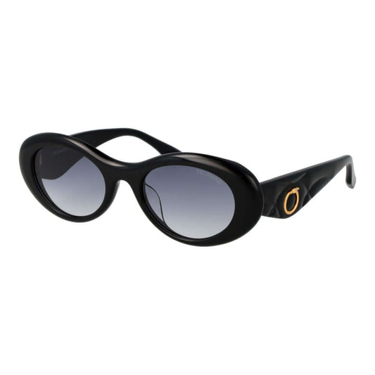 Trussardi Black Acetate Sunglasses
