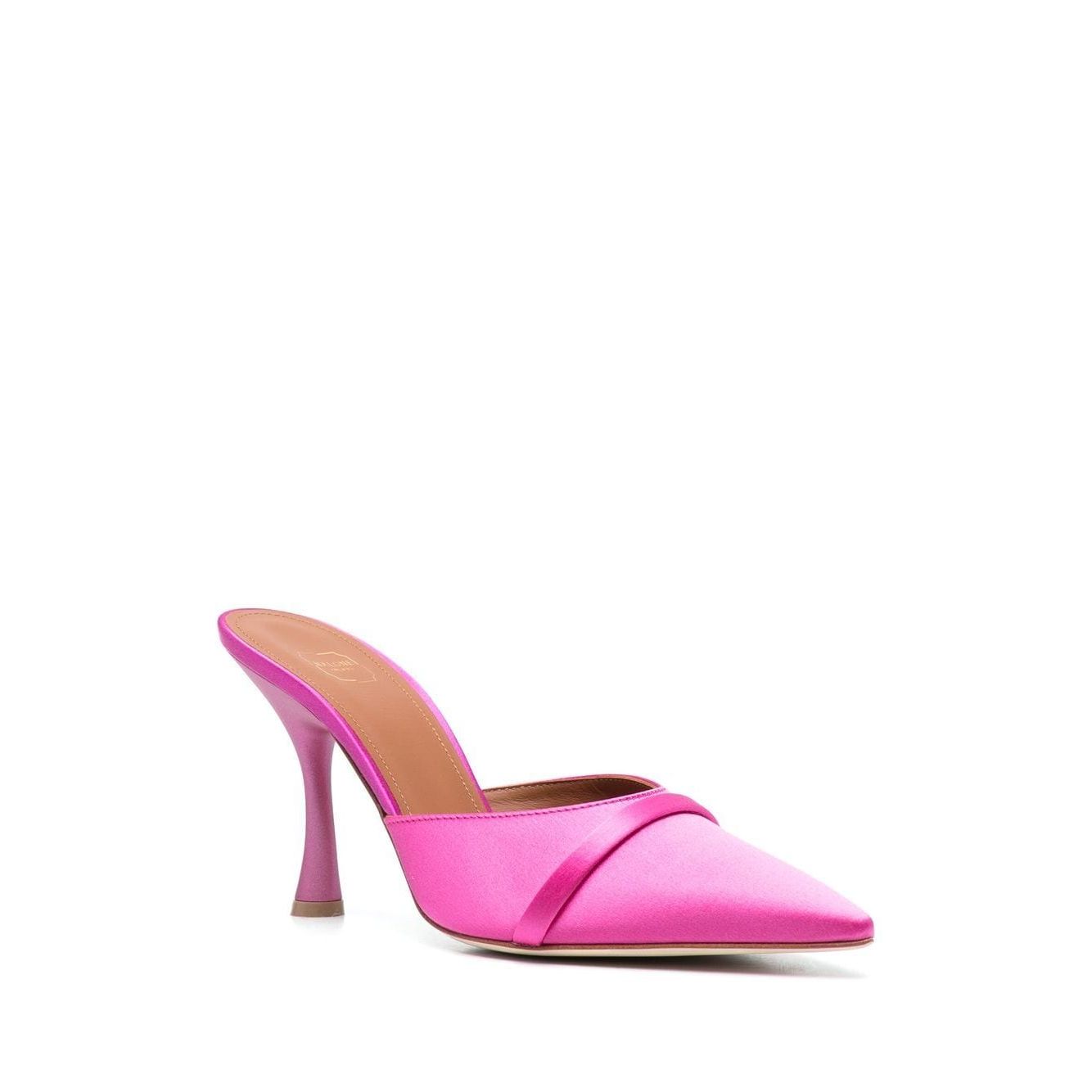 Malone Souliers With Heel Pink High Heel