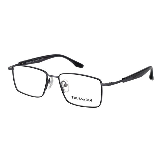 Trussardi Gray Stainless Steel Glasses (Frames)