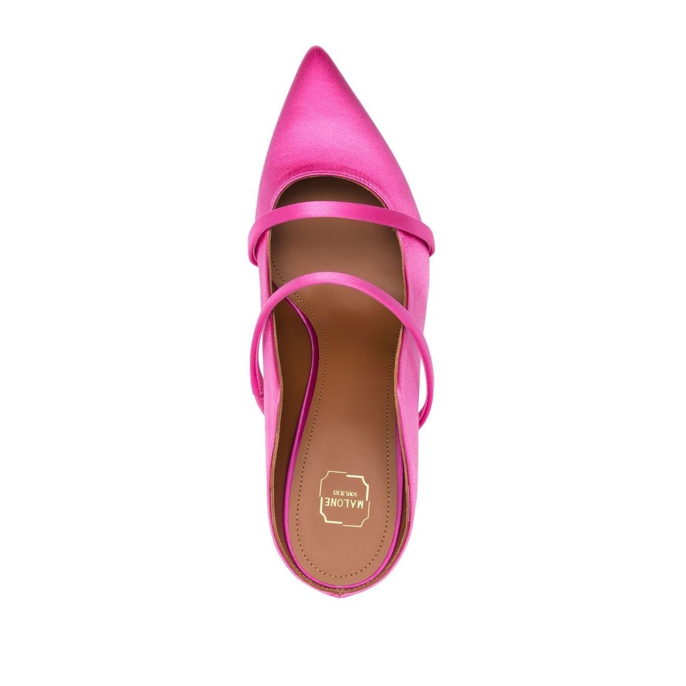 Malone Souliers With Heel Pink Medium Heel