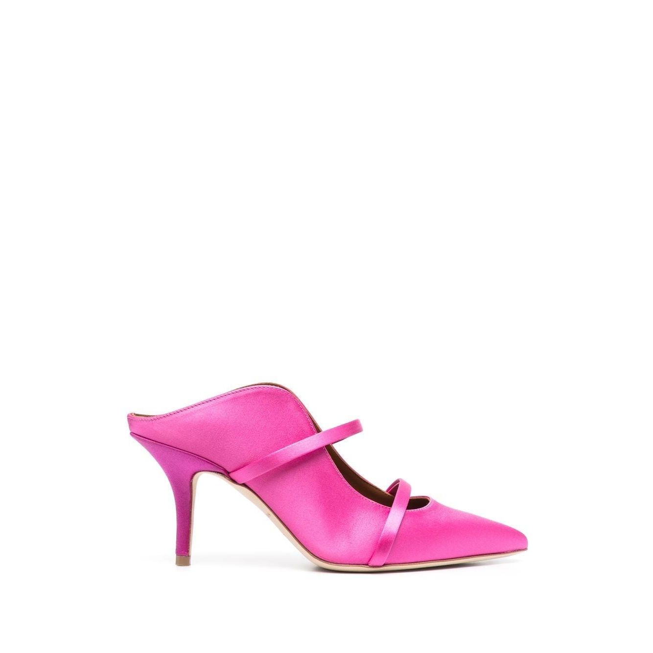Malone Souliers With Heel Pink Medium Heel