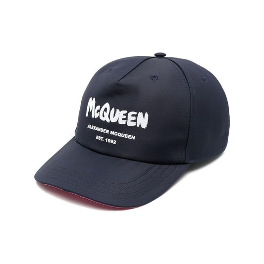 Alexander McQueen Logo baseball cap 6677784404Q4172