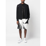 Alexander McQueen abstract-print cotton bermuda shorts 735194QUO841080