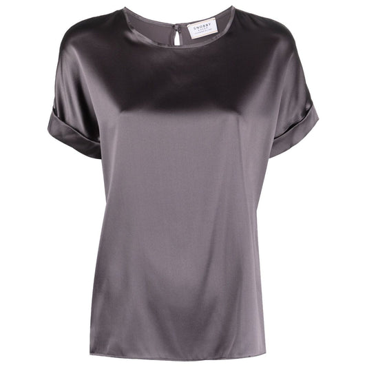 Snobby Sheep Top Grey Topwear