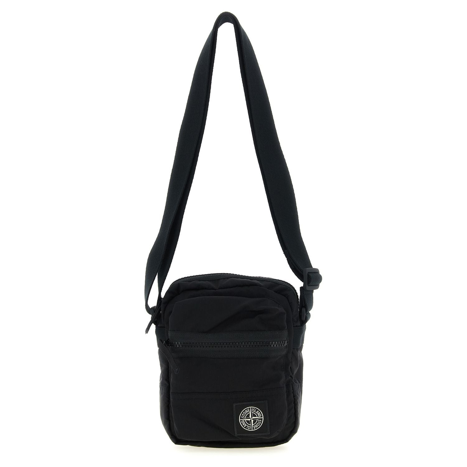Stone Island Black Polyamide Crossbody Bag