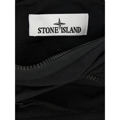 Stone Island Black Polyamide Crossbody Bag