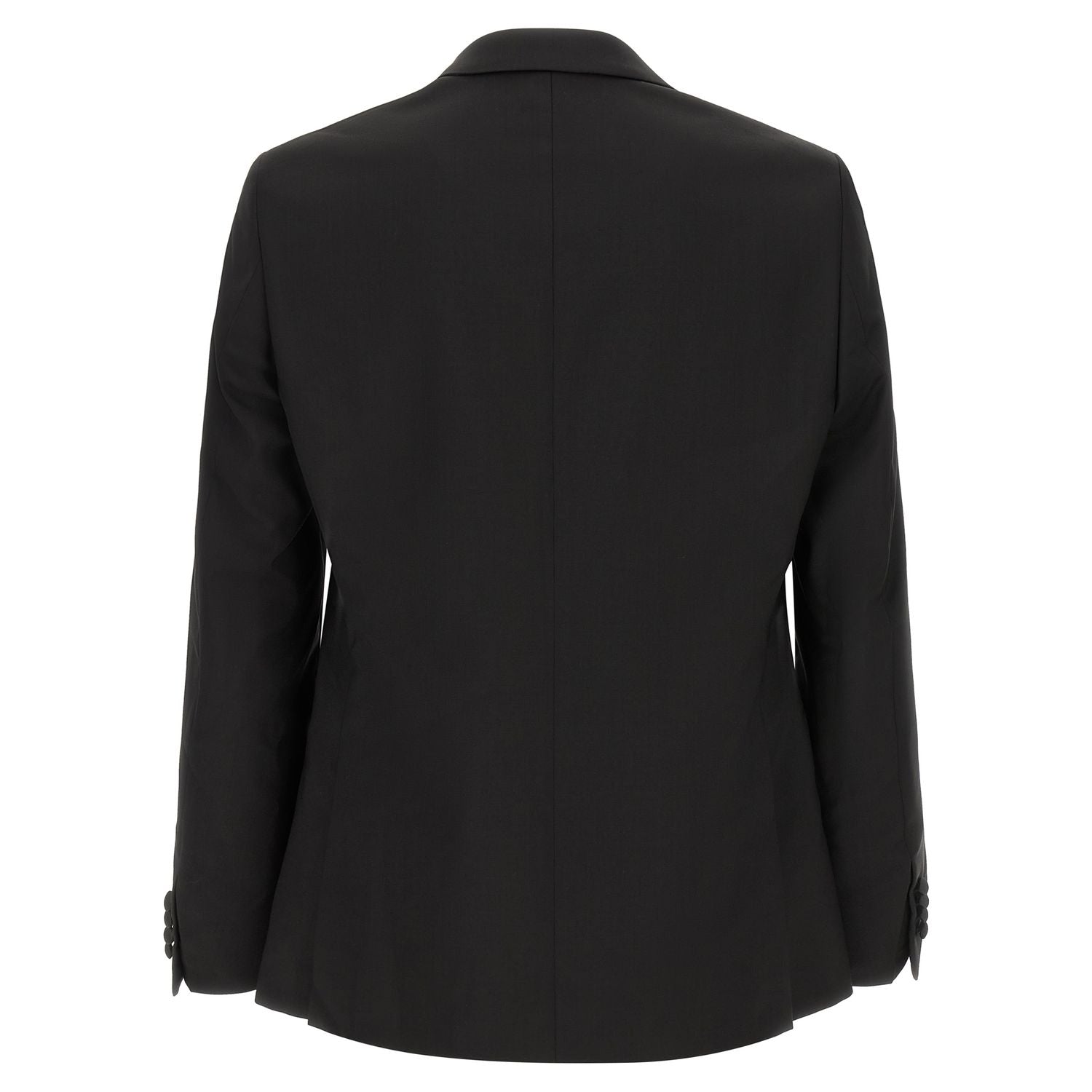 Pal Zileri Black Wool Two-Piece Suit