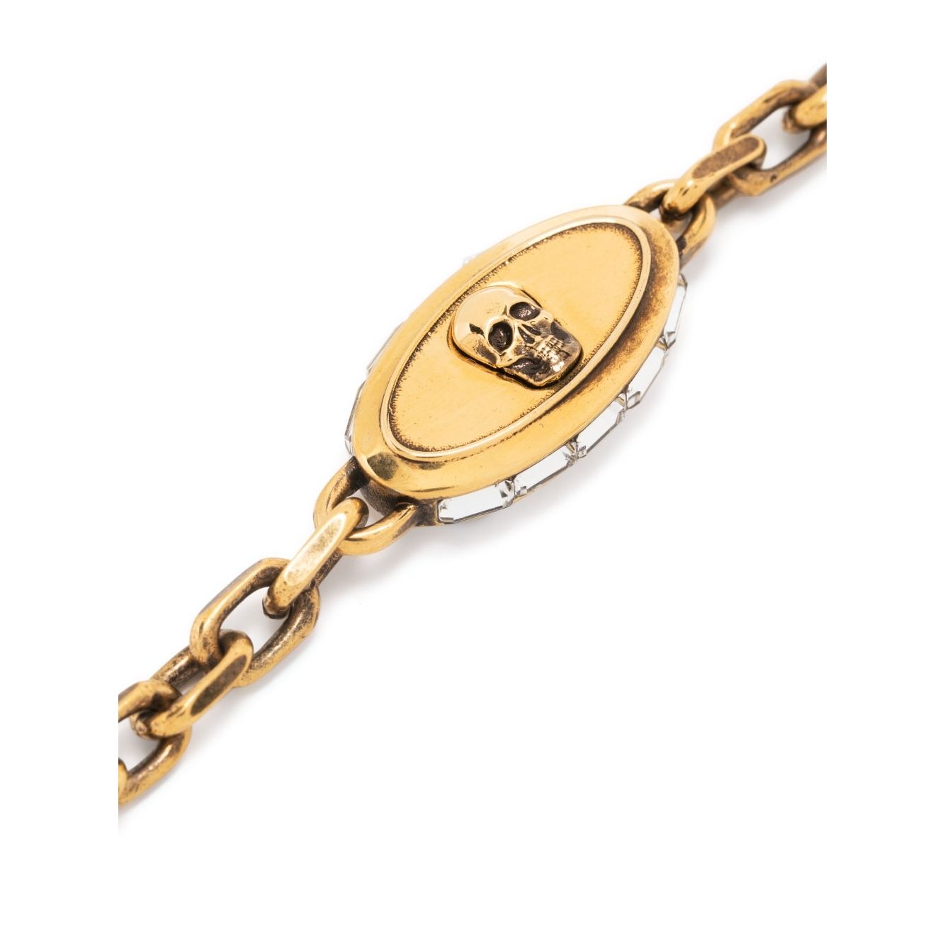 Alexander McQueen skull-detail chain-link bracelet