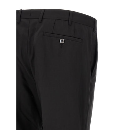 Pal Zileri Black Wool Two-Piece Suit