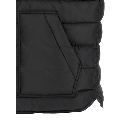 Dolce & Gabbana Black Polyester Sleeveless Jacket
