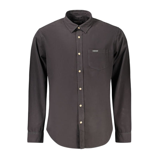 Guess Jeans Black Cotton Men's Shirt