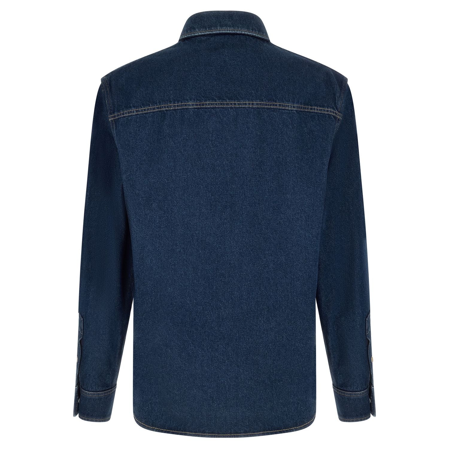 Valentino Garavani Blue Cotton Blouse