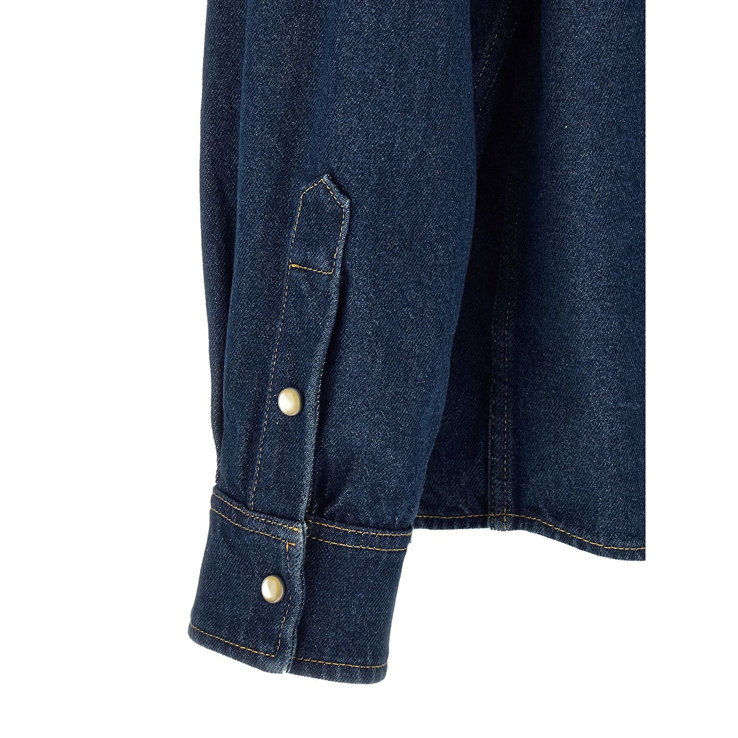 Valentino Garavani Blue Cotton Blouse