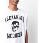 Alexander Mcqueen logo print cotton T-shirt 759442QVZ290910-AI23