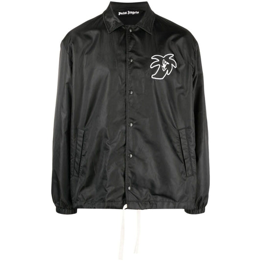 Palm Angels Jackets Black PMEM014E23FAB0011001
