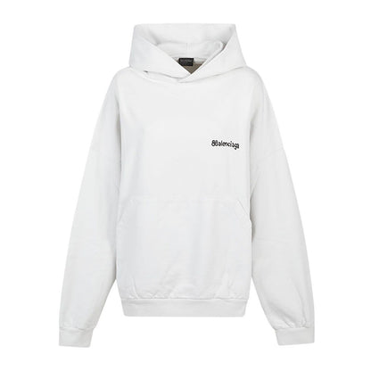 Balenciaga Bb corp cotton hoodie Topwear