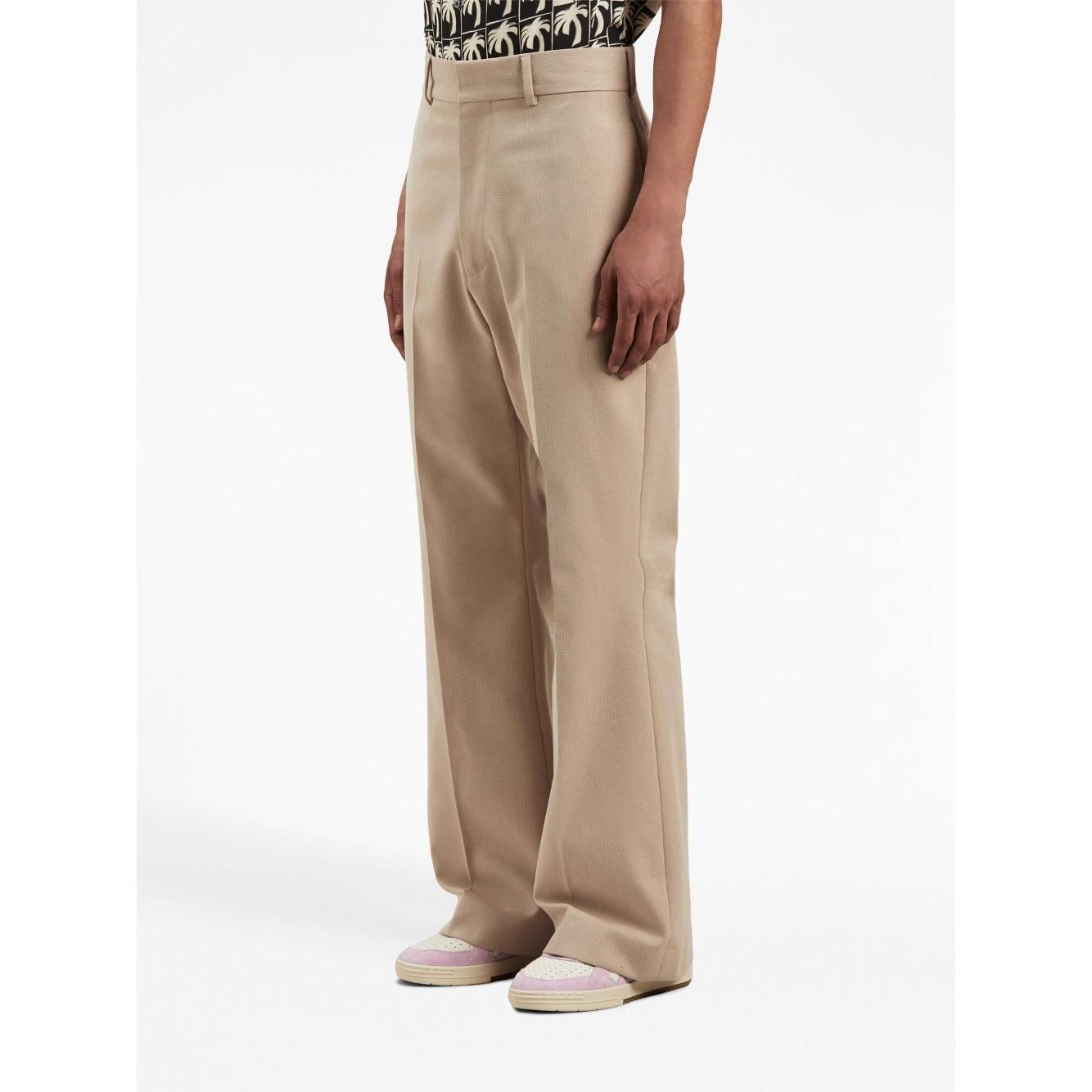Palm Angels Trousers Beige PMCO003F23FAB0016110