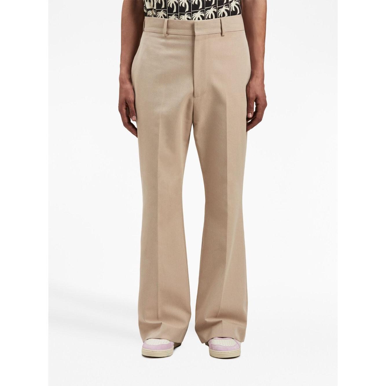 Palm Angels Trousers Beige PMCO003F23FAB0016110