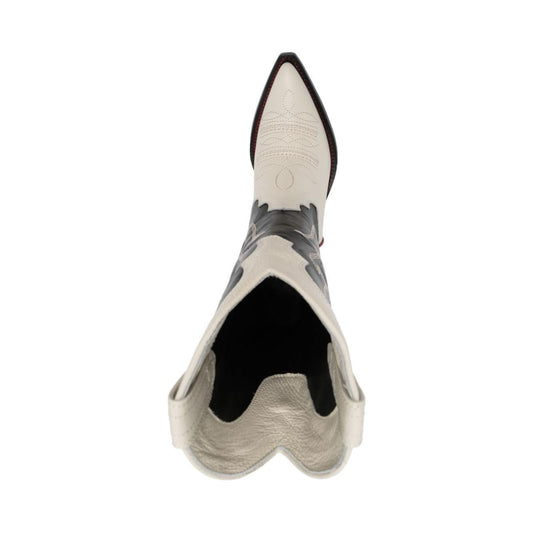 SONORA Boots Black SANTAFEMAXIFLOWER35VACCHETTABLACK/WHITE