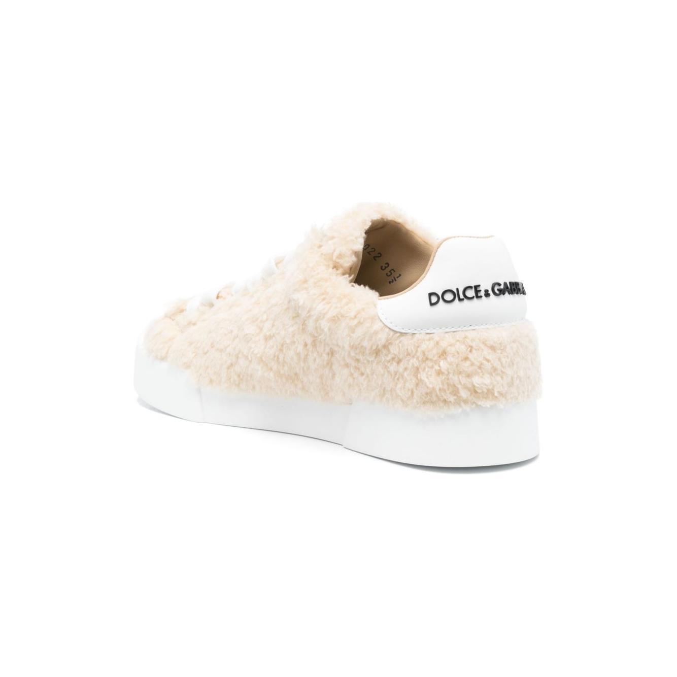 Dolce & Gabbana leather sneakers with embossed logo CK1545AO0228Z101