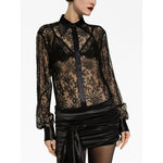 Dolce & Gabbana Semi-transparent shirt Shirts