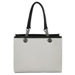 Balenciaga logo print canvas tote bag