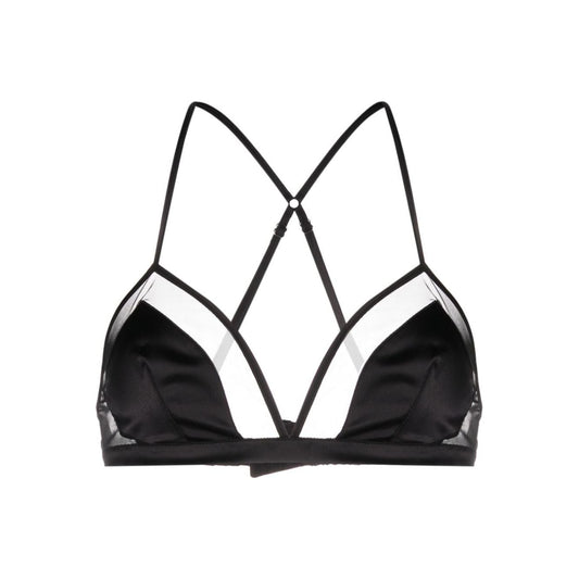Dolce & Gabbana panelled tulle satin bra O1F24TONL25N0000