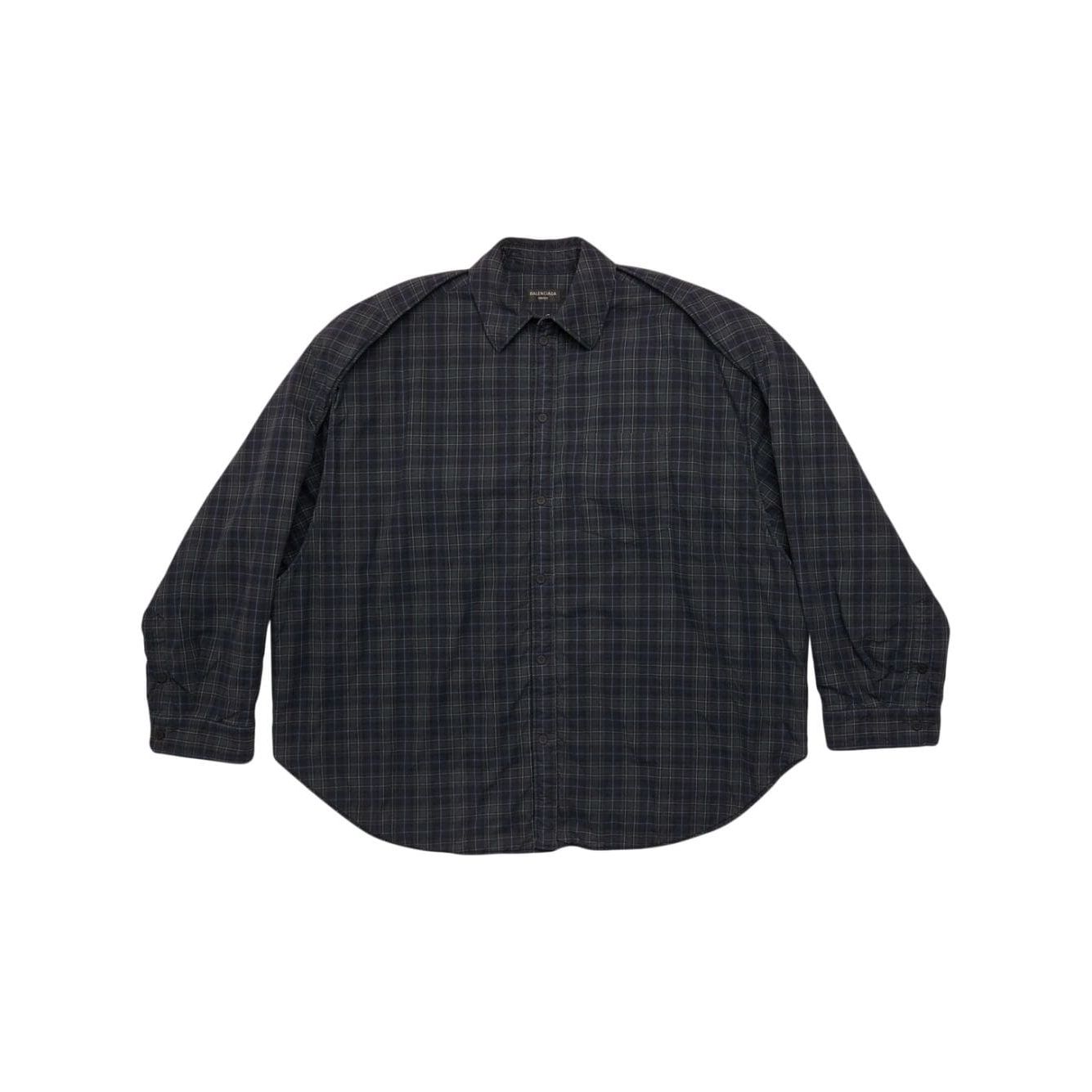 Balenciaga Checked pattern flannel shirt