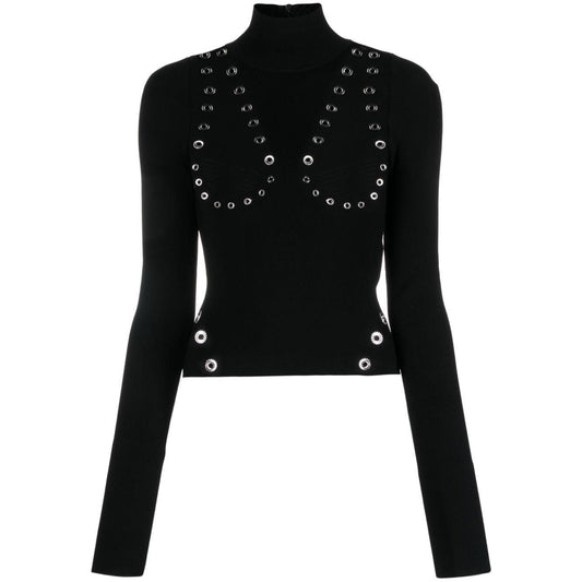 OFF WHITE FASHION Sweaters Black OWHF049F23KNI0011000