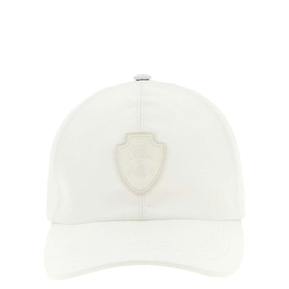 Brunello Cucinelli White Polyester Cap (Baseball Hat)