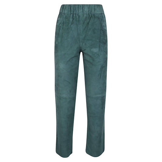 Via Masini 80 Trousers Green M760CF502