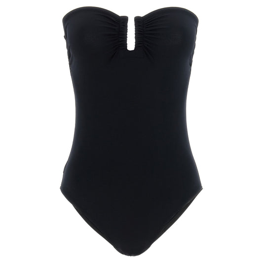 Eres Black Polyamide One-Piece Swimsuit