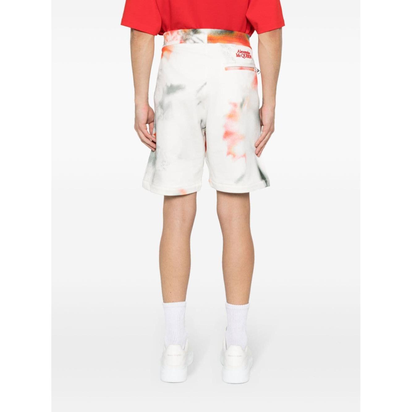 Alexander McQueen Shorts White 776277QXAAS9113