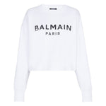 Balmain Logo-print cotton sweatshirt