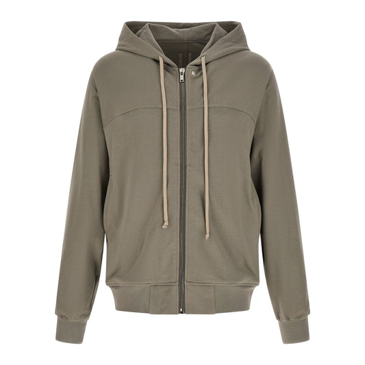 Rick Owens Gray Cotton Sweatshirt