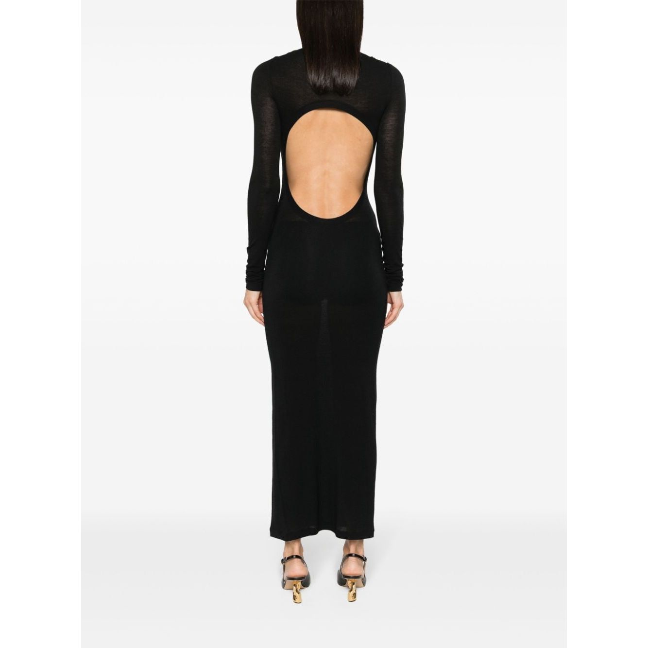 Saint Laurent Wool blend long pencil dress Dresses