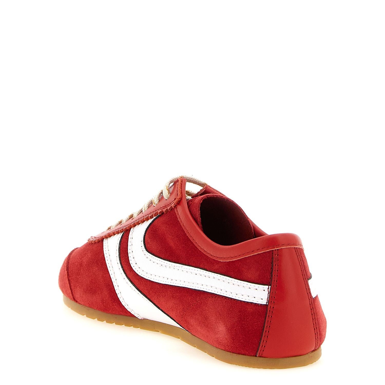 Dries Van Noten Multicolor Calfskin Athletic Sneakers