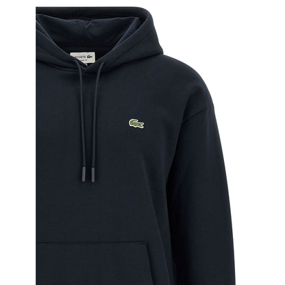 Lacoste Blue Cotton Sweatshirt