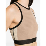 Palm Angels Top Beige Topwear
