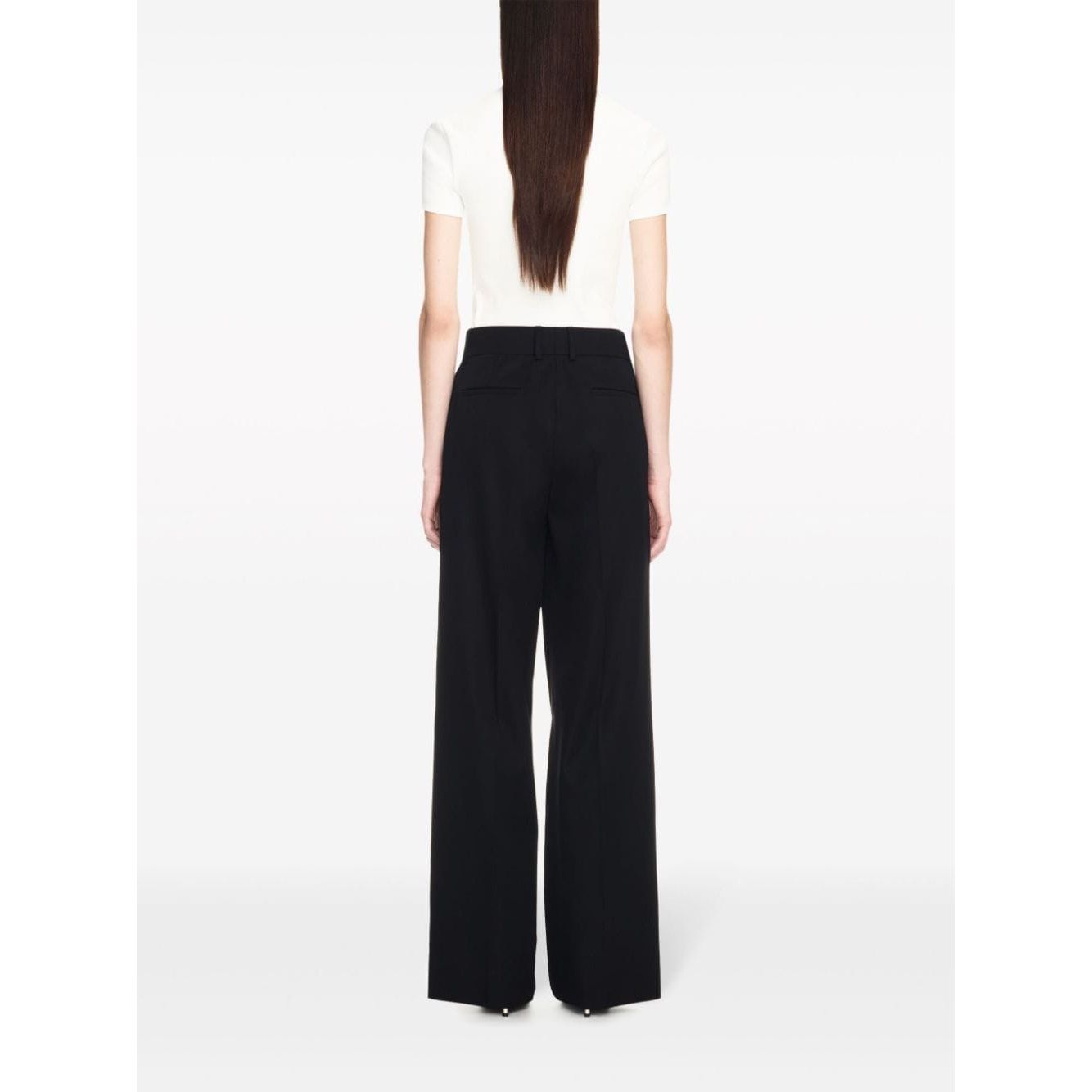 Off White Formal over wool trousers Trousers