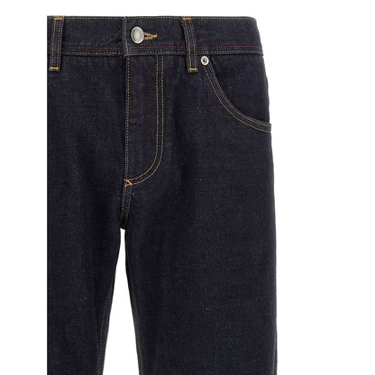 Dolce & Gabbana Blue Cotton Jeans Denim