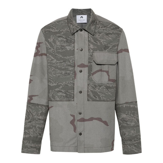 MARINE SERRE Coats Grey MSI029DWOV0017GR90