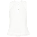 Lanvin Top White Topwear