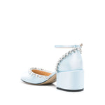 MACH & MACH PRE With Heel Clear Blue High Heel
