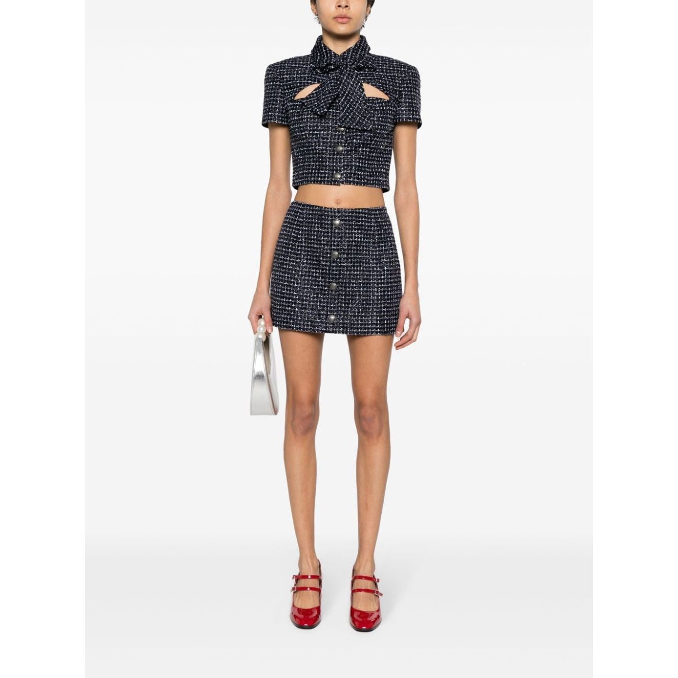 Alessandra Rich Skirts Blue