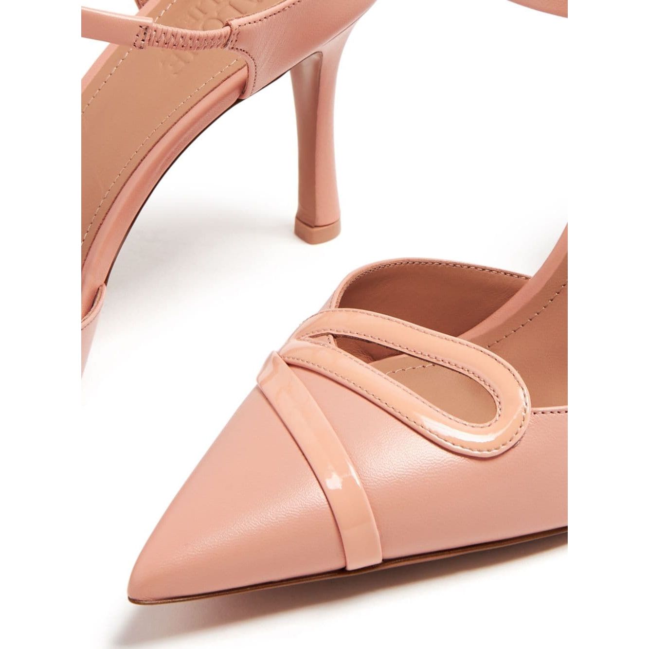 Malone Souliers With Heel Powder Medium Heel