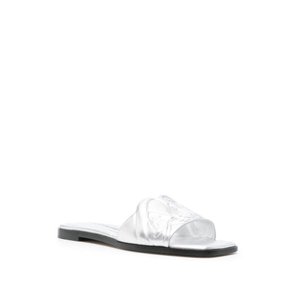 Alexander McQueen Slide sandals with embossed logo