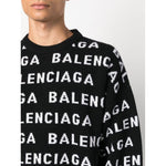Balenciaga logo sweater