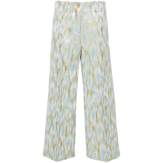 Erika Cavallini Semi-Couture Trousers MultiColour